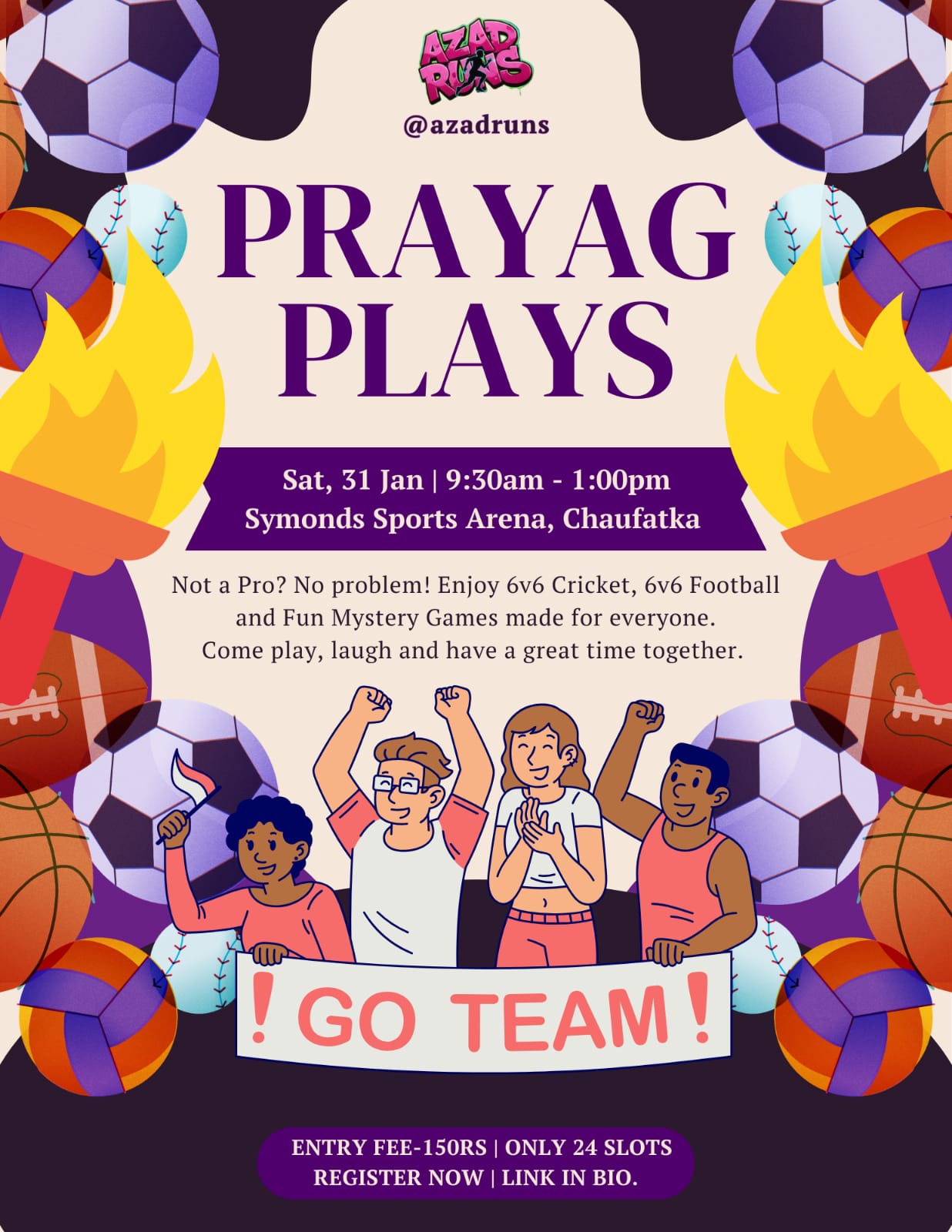 Azad Runs | Prayag Plays