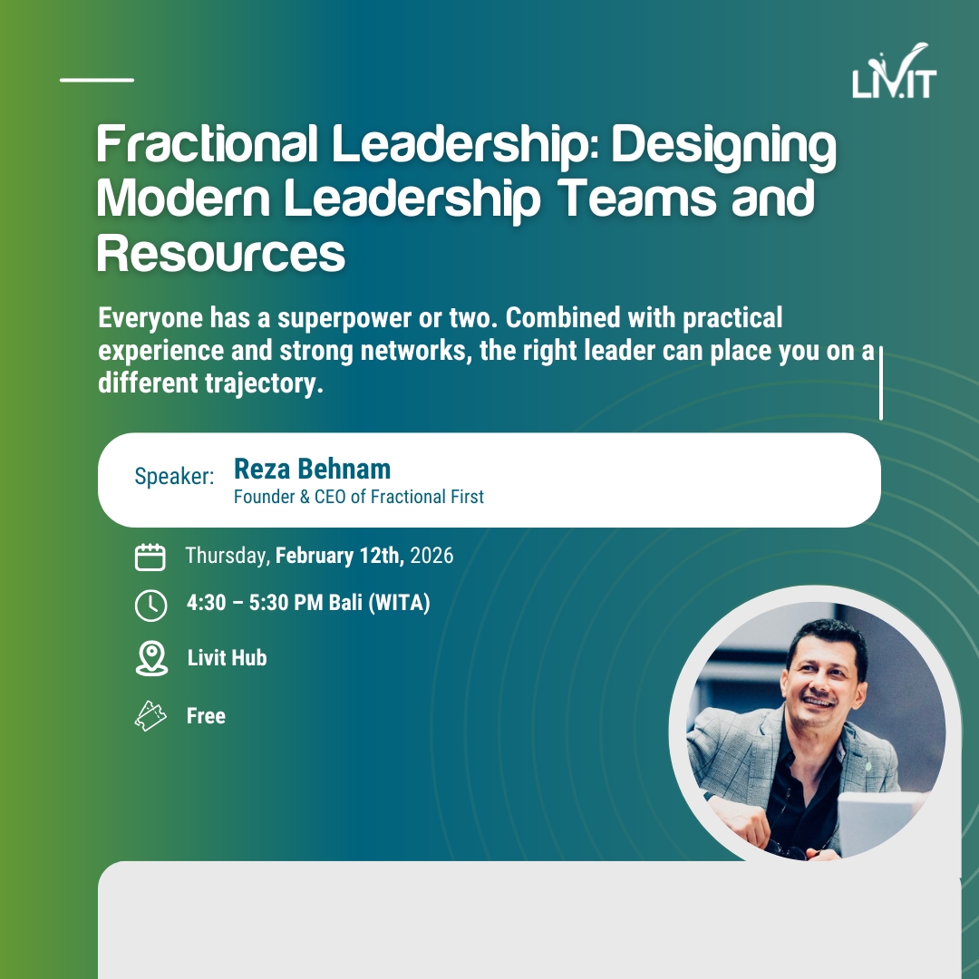 Fractional Leadership: Designing Modern Leadership Teams and Resources (In Person)