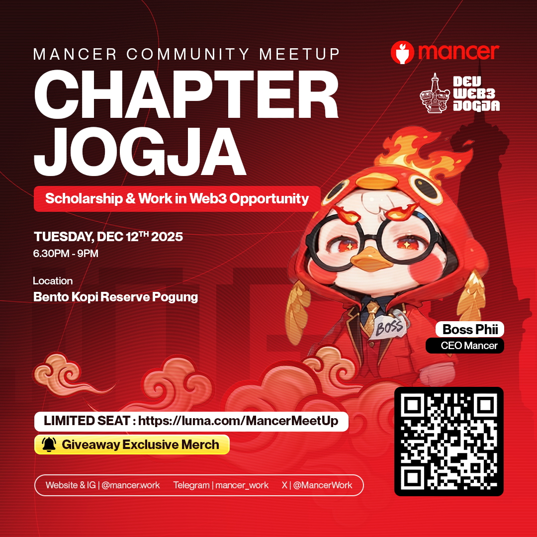 MANCER COMMUNITY MEETUP: CHAPTER JOGJA