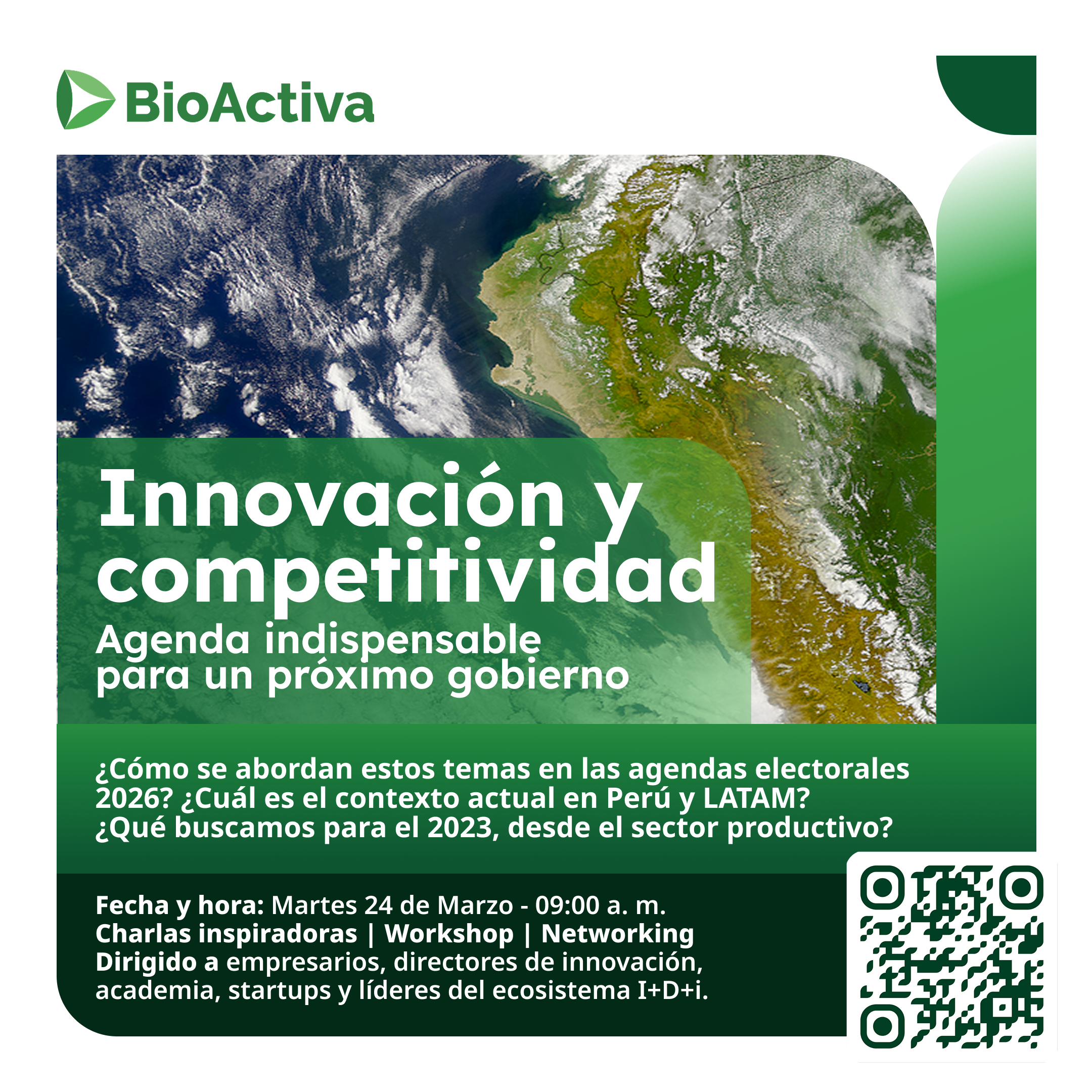 Innovación y competitividad: agenda necesaria para un próximo gobierno (Análisis de las agendas electorales 2026 y taller prospectivo)