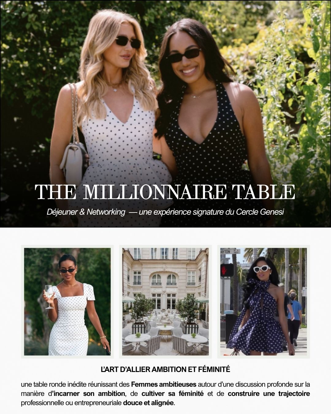 Cover art for #THE MILLIONNAIRE TABLE — Déjeuner & Networking — Paris, Île-de-France