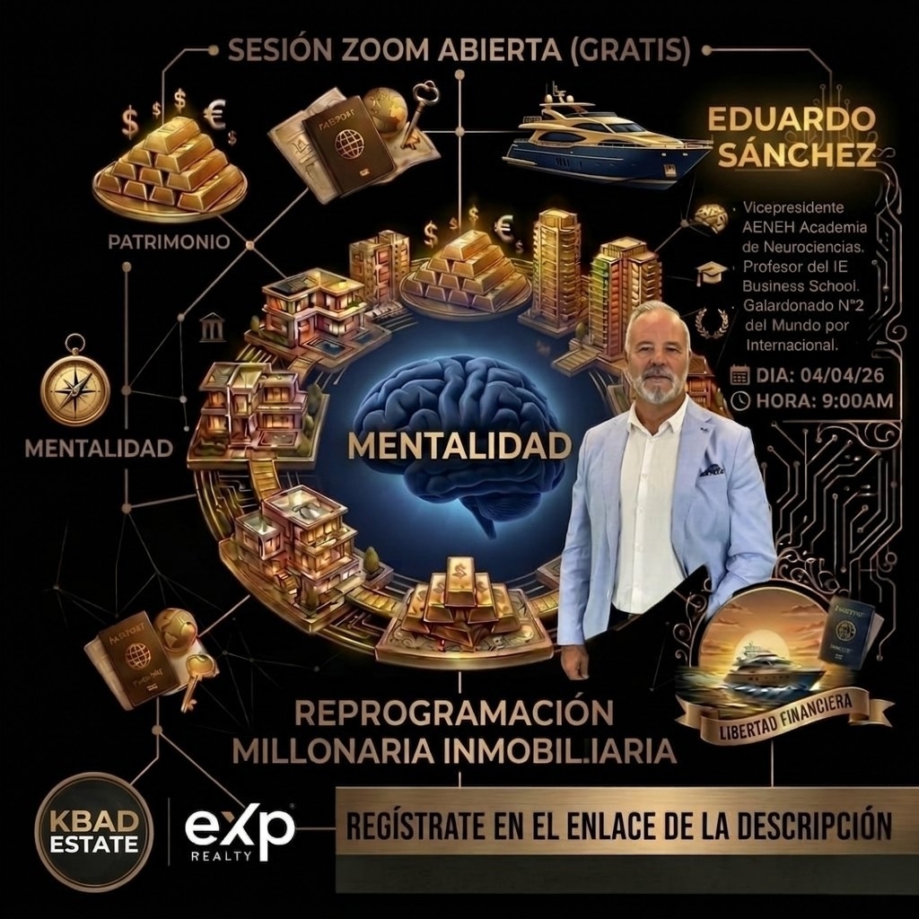 Reprogramación Millonaria Inmobiliaria con Eduardo Sánchez TOP N°1 Sponsor en EUROPA