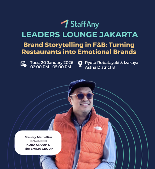 StaffAny Leaders Lounge - For F&B, Retail and Hospitality.