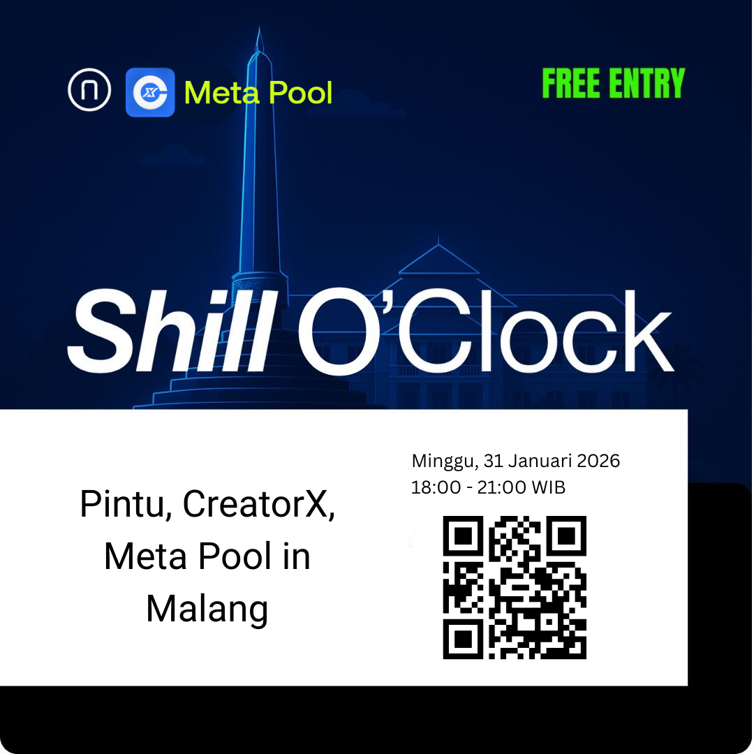 Community Meetup: Malang United with Pintu, CreatorX & Meta Pool