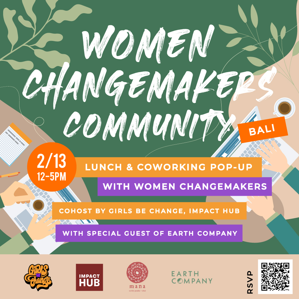 Women Changemakers Lunch & Coworking Pop-Up in Bali
