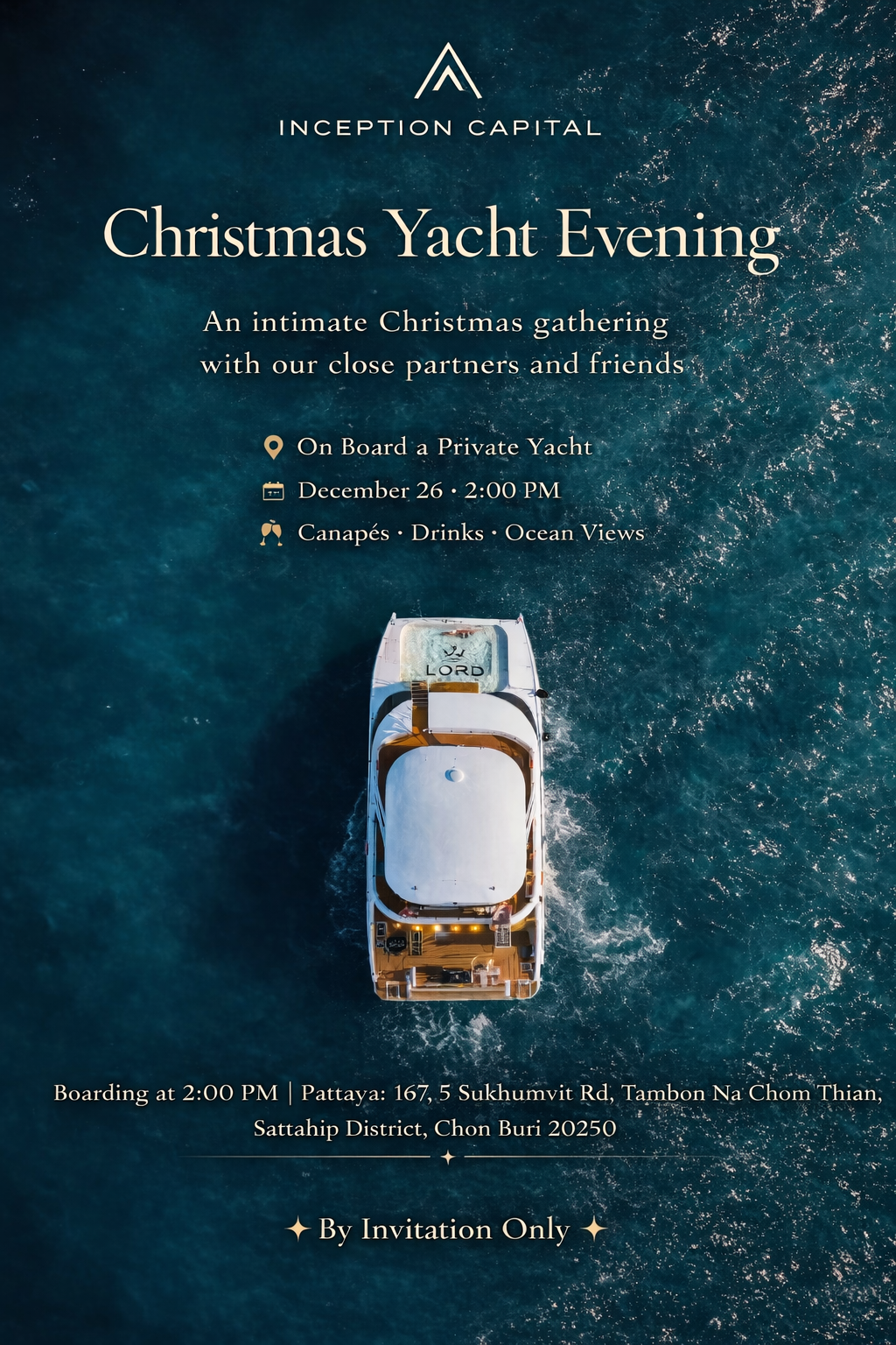 Christmas Yacht Evening