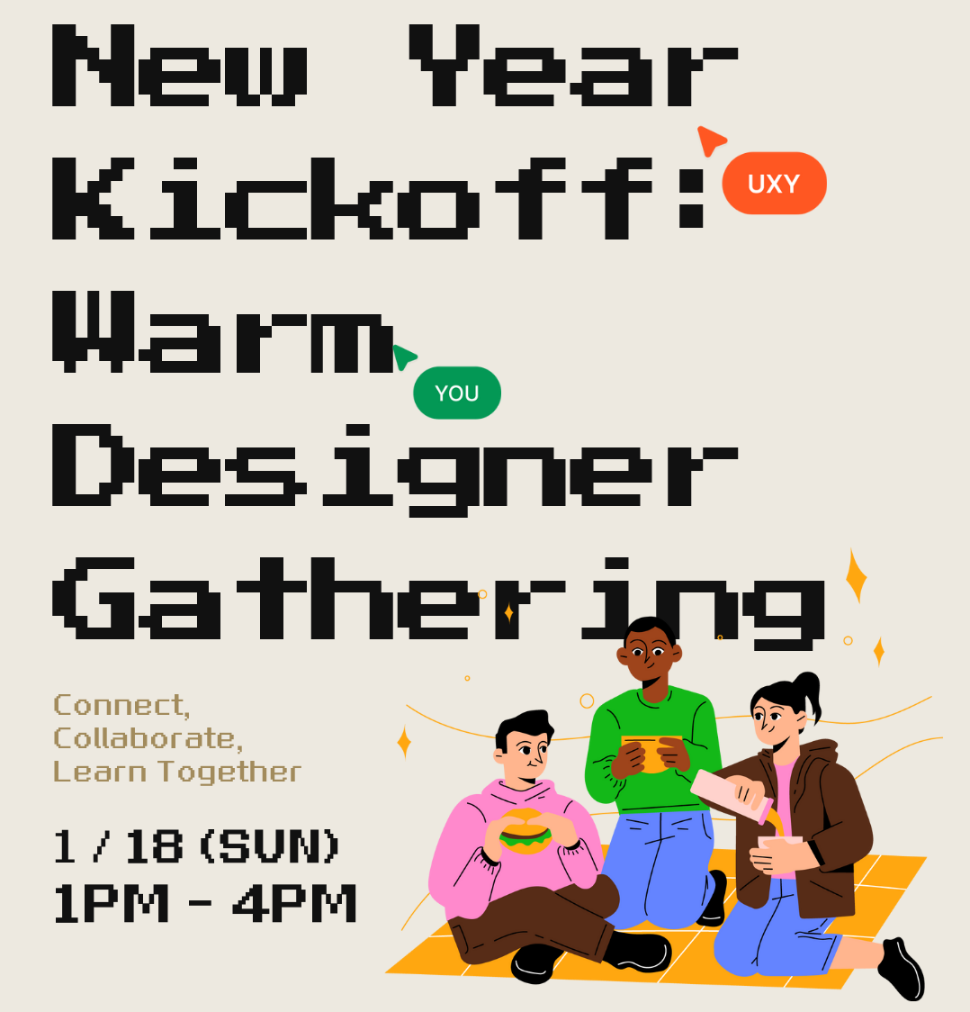 2026 New Year Kickoff: A Warm Designer Gathering ☕️