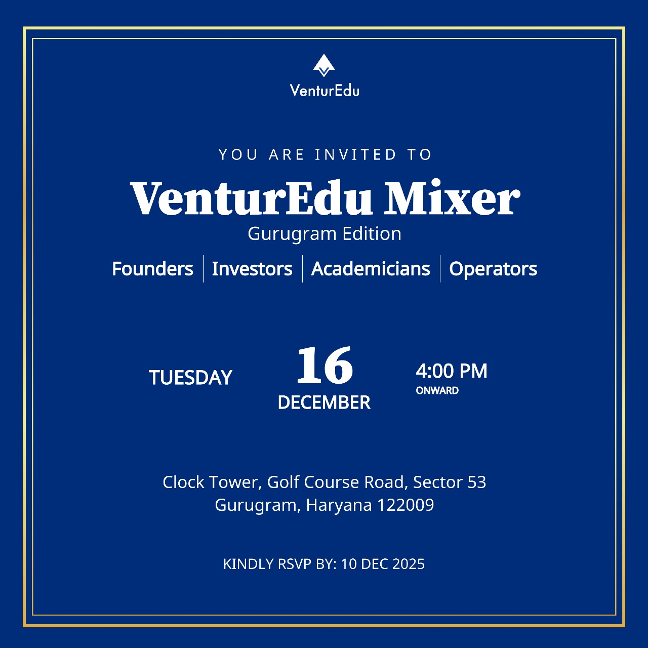 VenturEdu Mixer - Gurgaon Edition