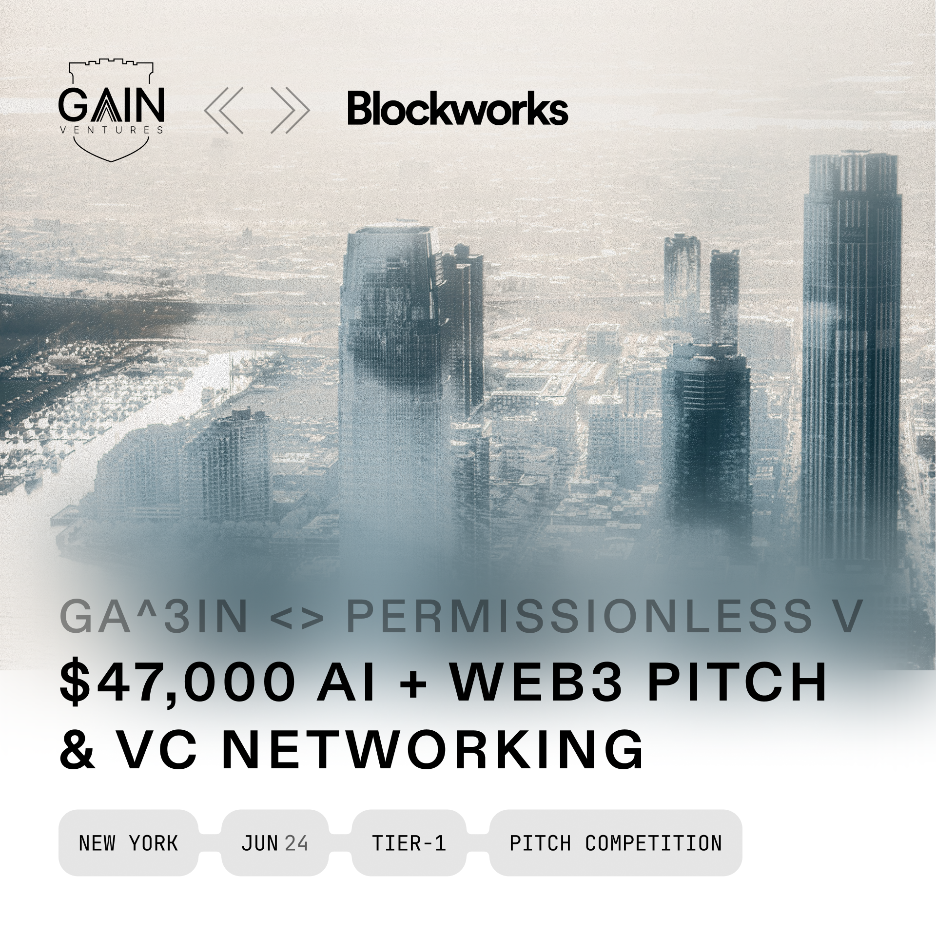 🎙 Pitch competition #40 by Ga^3in VC | Permissionless V