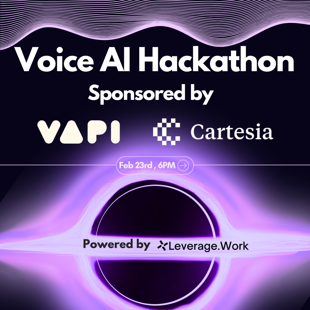 Build & Deploy Voice Agent Workshop + Hackathon (Vapi AI x Cartesia)