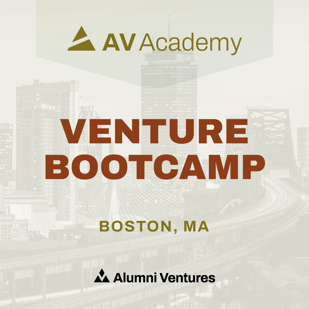 AV Academy Bootcamp: Boston