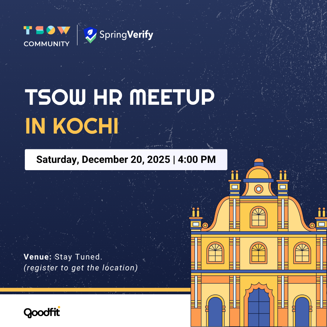 TSOW HR Meetup in Kochi