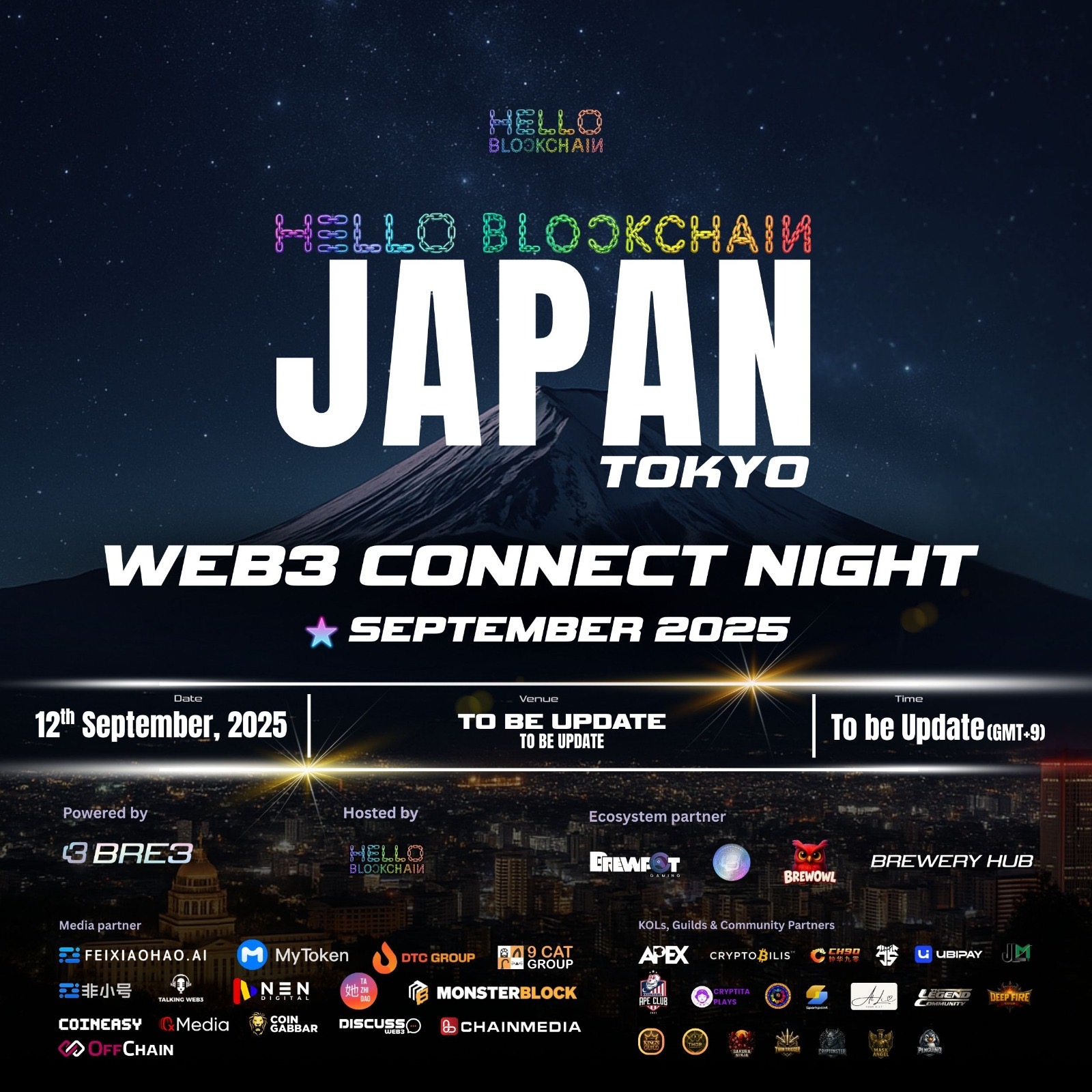 Crypto Nomads | Hello Blockchain Japan—WEB3 Connect Night