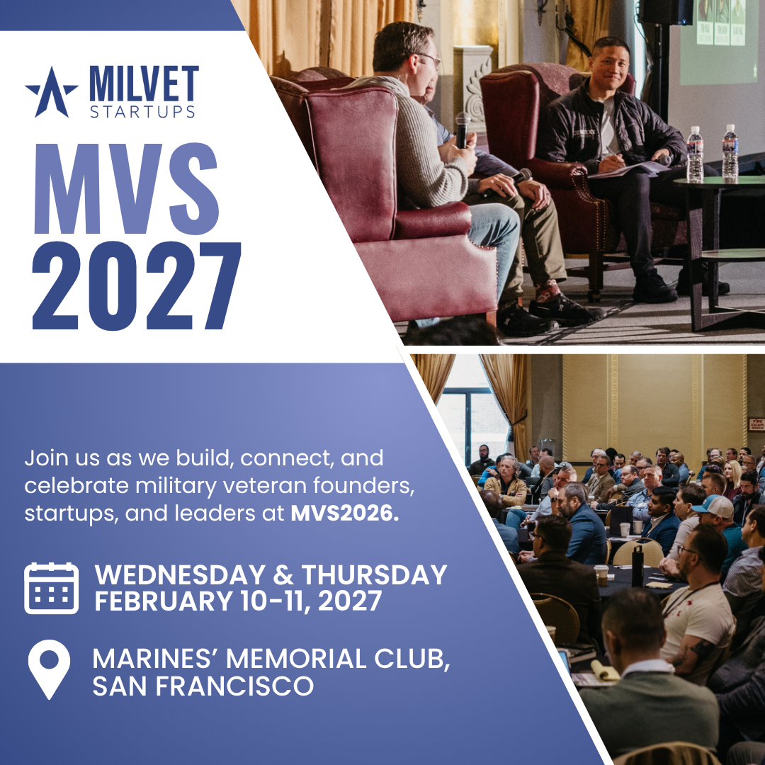 Military Veteran Startups Conference 2027