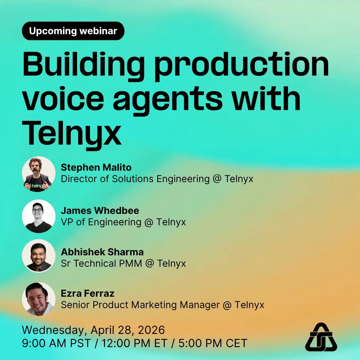 [Webinar] Building production voice agents with Telnyx
