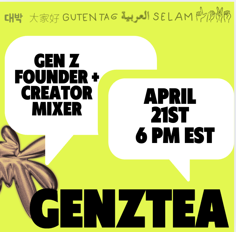 Gen Z NYC Founder & Creator Mixer