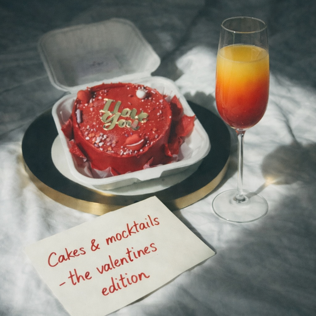 Cakes & Mocktails - The Valentines Edition🌹