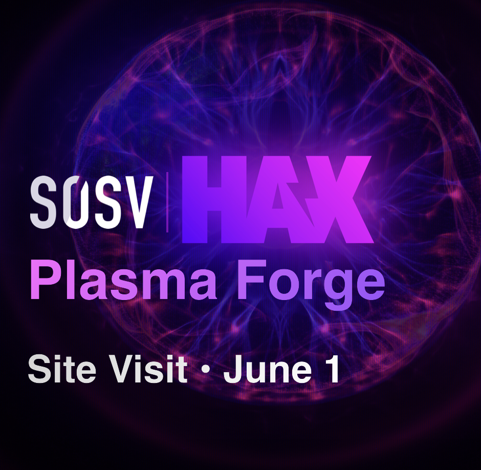 Cover art for #SOSV's HAX Plasma Forge Site Visit — 201 Washington Rd