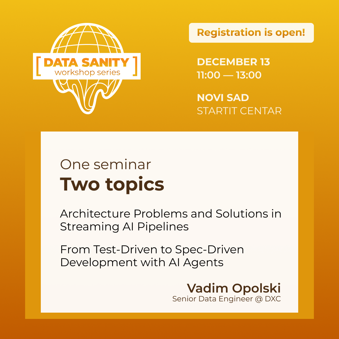 Seminar: Streaming AI Pipelines + Spec-Driven Development with AI tools
