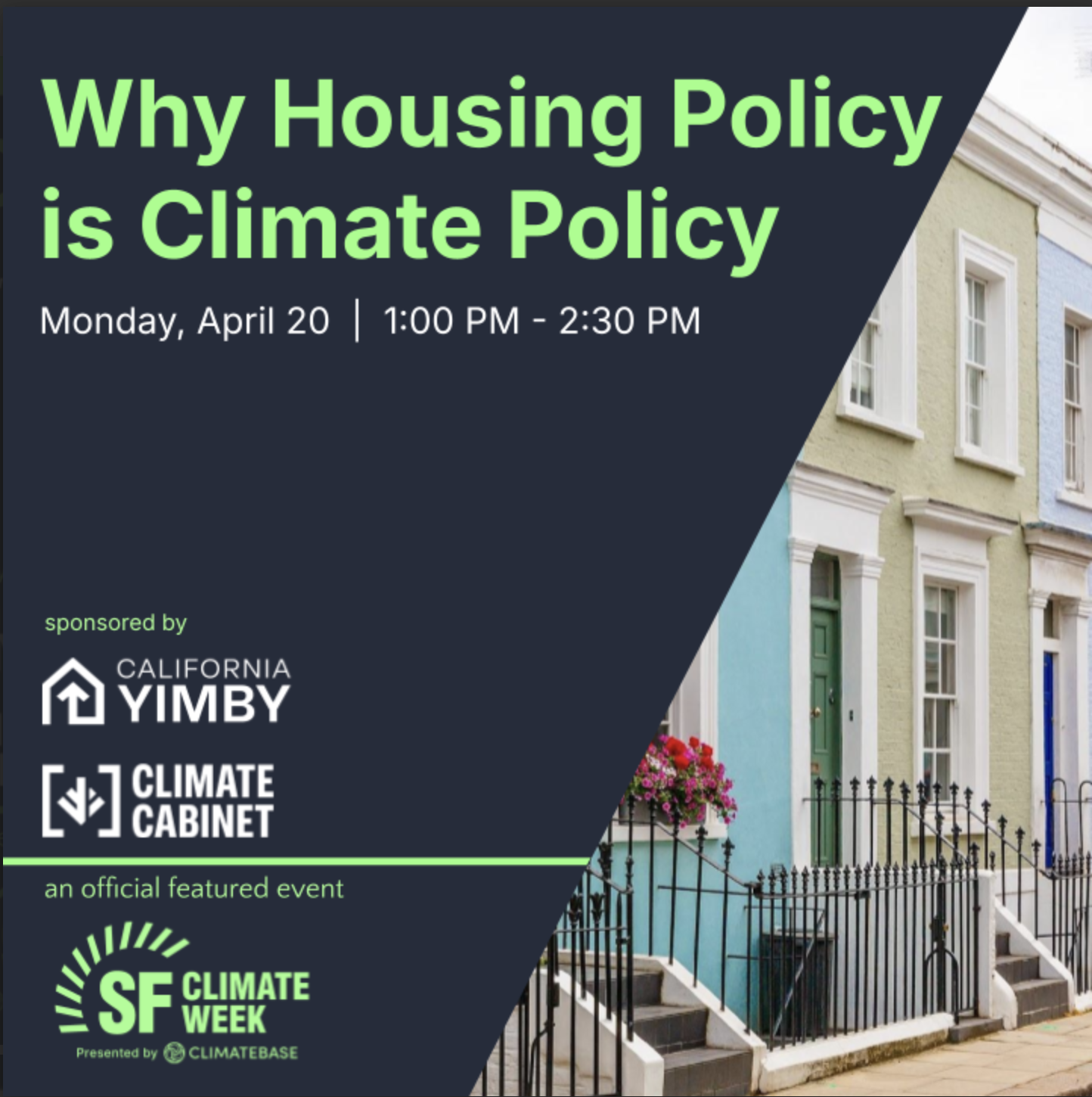 Why Housing Policy is Climate Policy