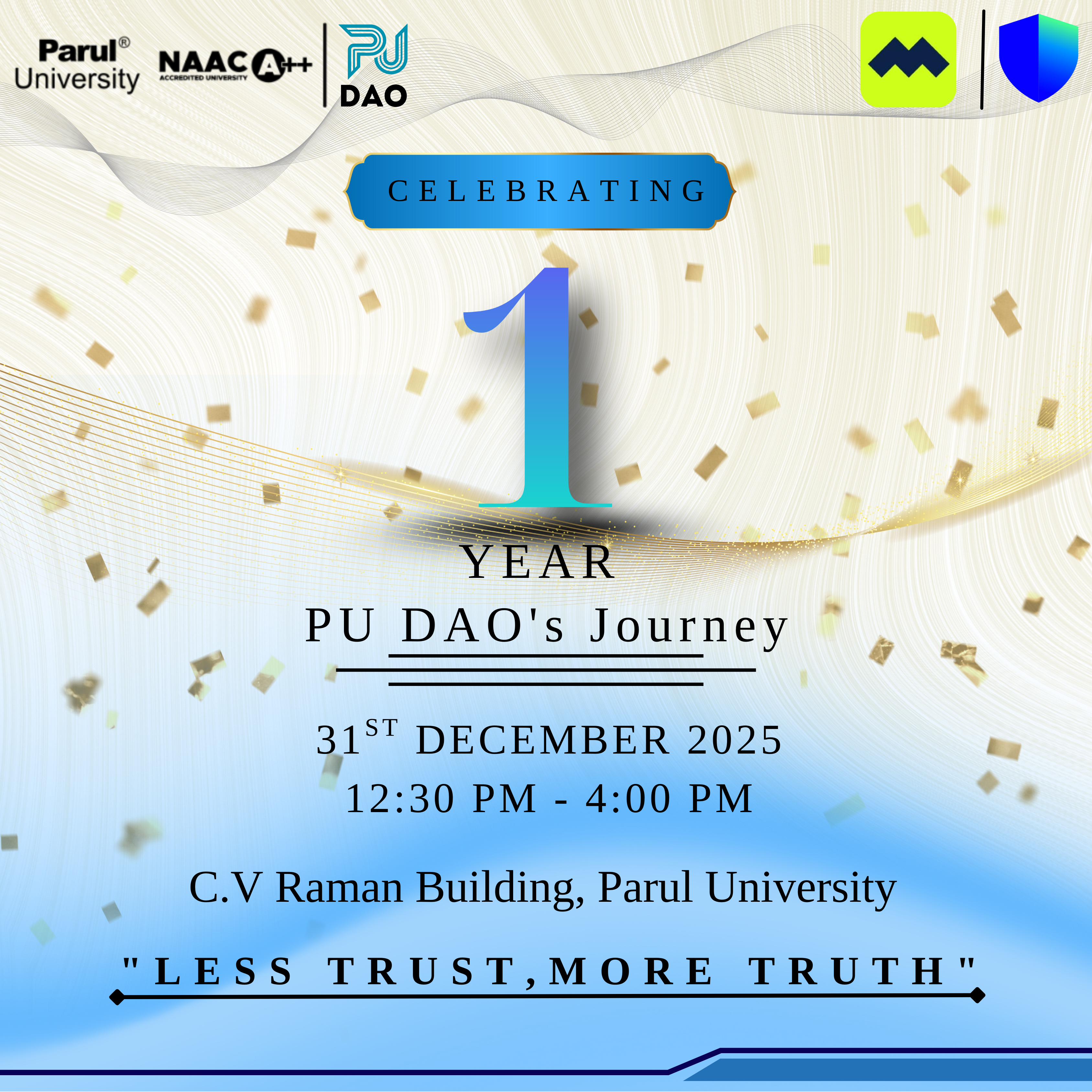 PU DAOs 1 Year Celebration x Trust Wallet