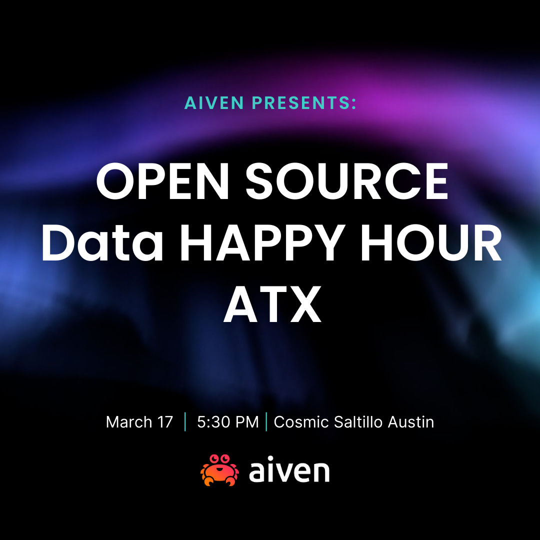 Open Source Data Happy Hour ATX