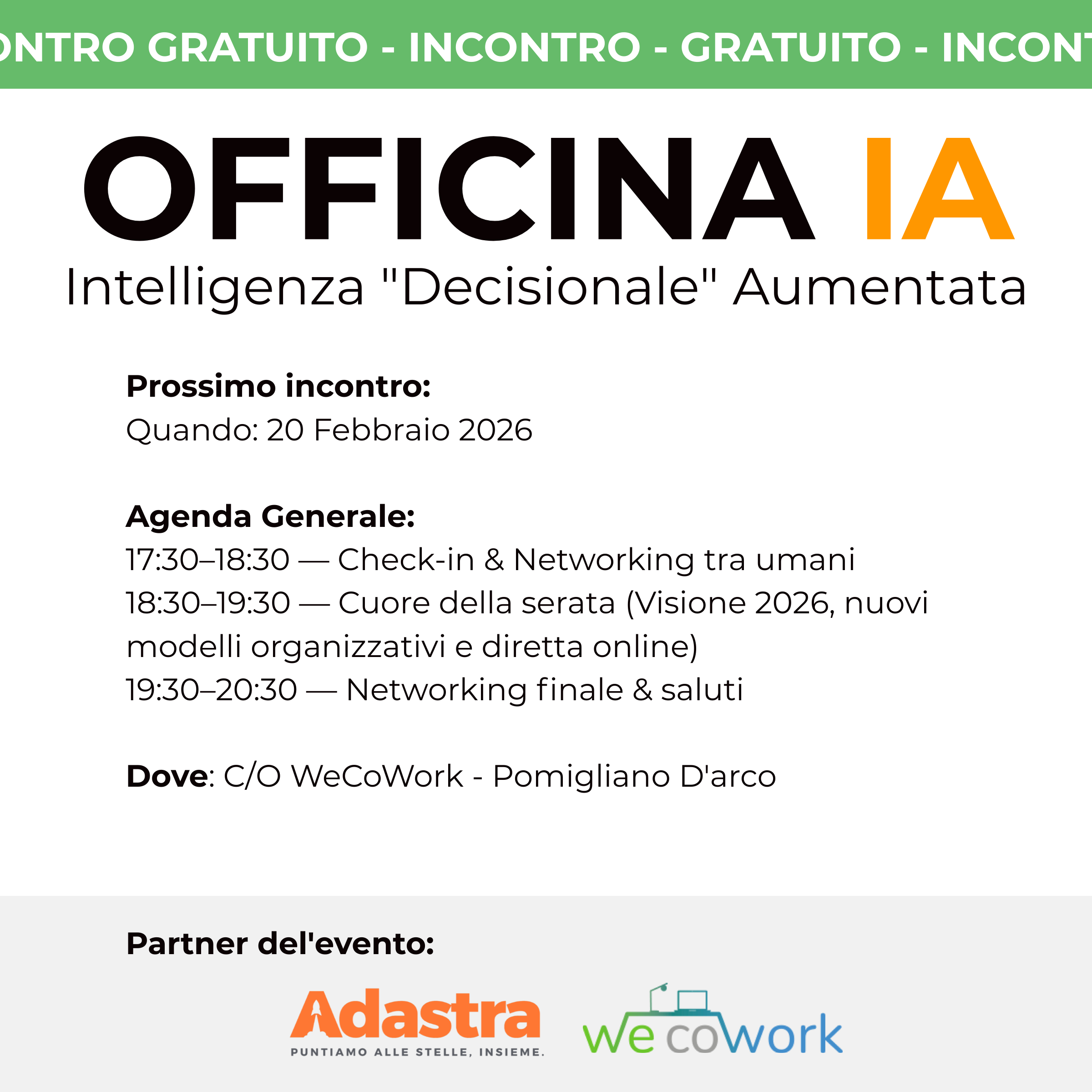 OFFICINA IA - Intelligenza decisionale aumentata