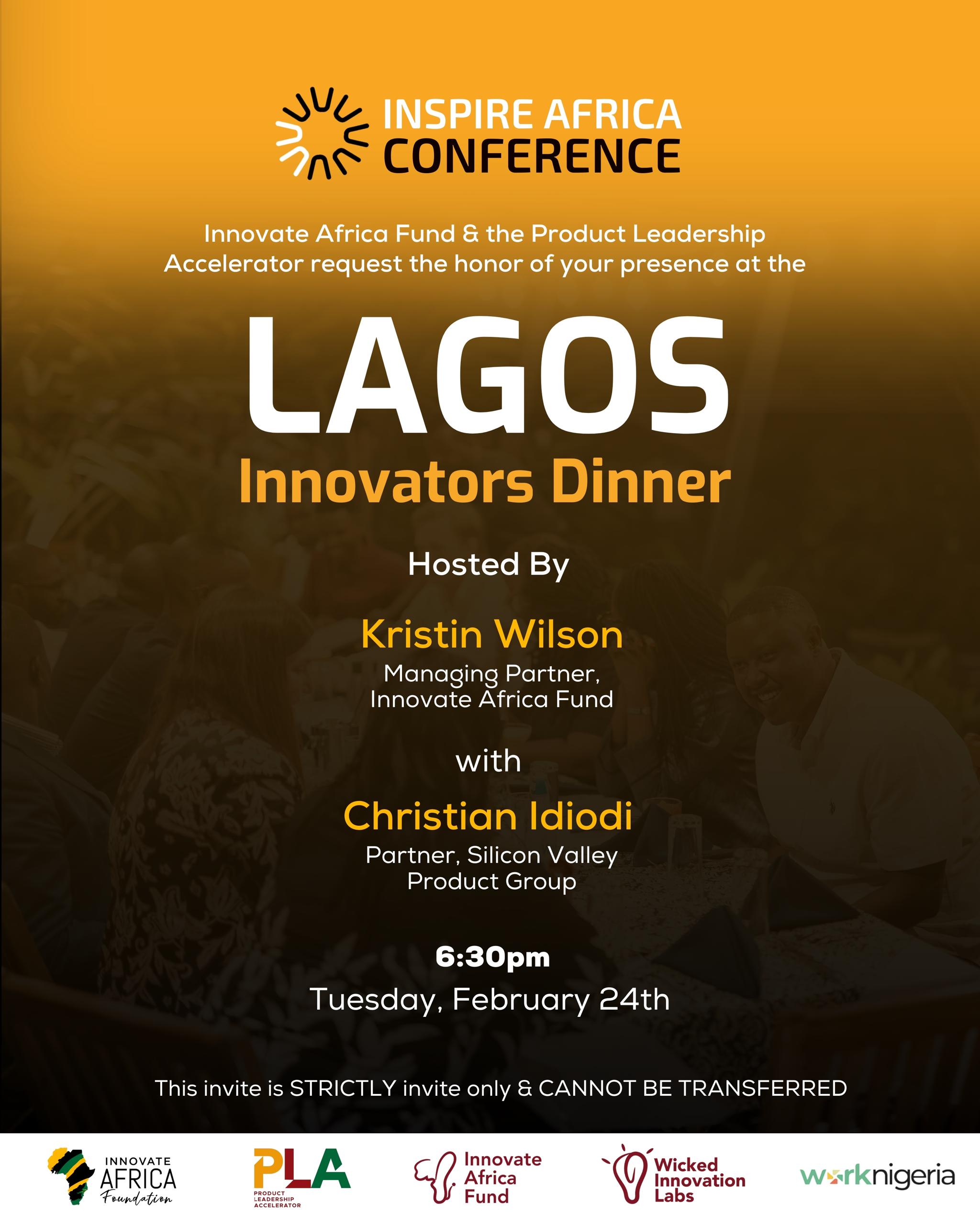 Lagos | Nigeria Innovators Dinner