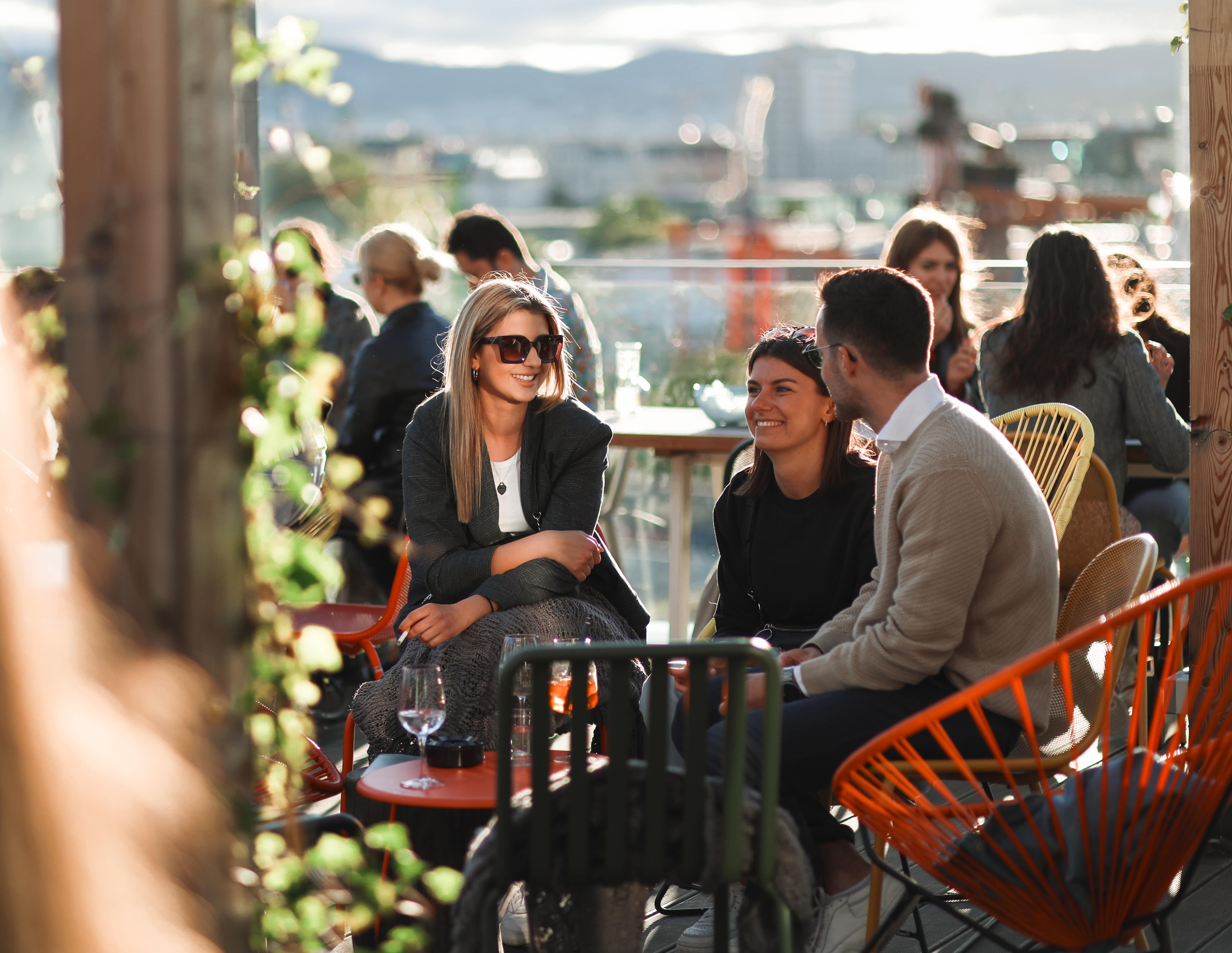 Rooftop Live Music: Acoustic Fusion with Viktoria & Vladan