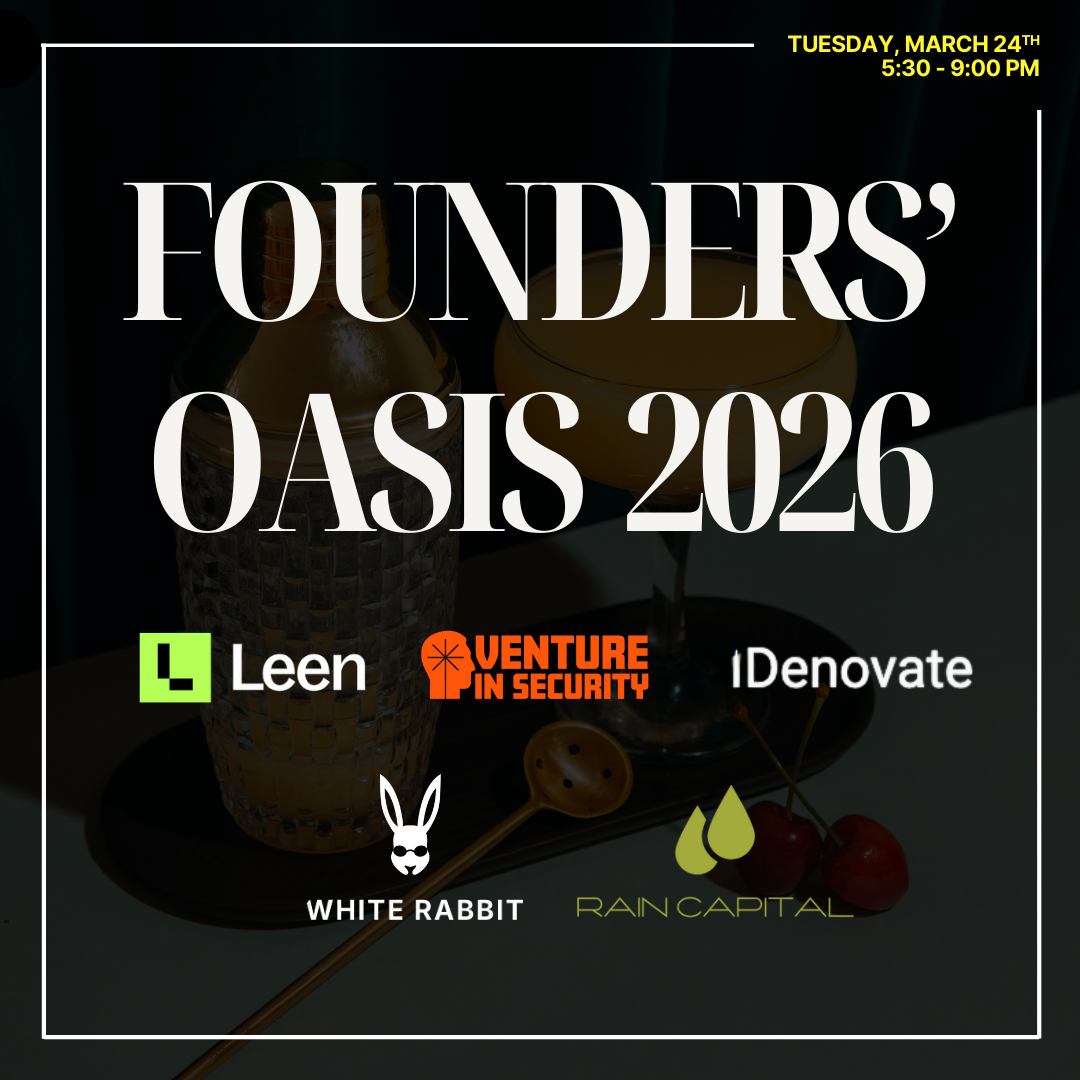Security Founders' Oasis at RSA 2026
