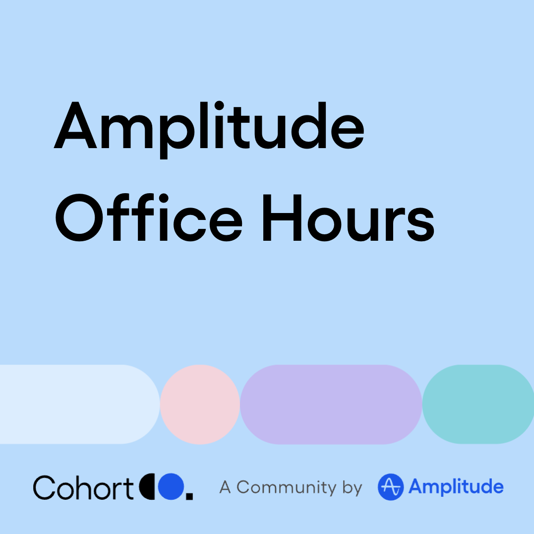 Amplitude Office Hours