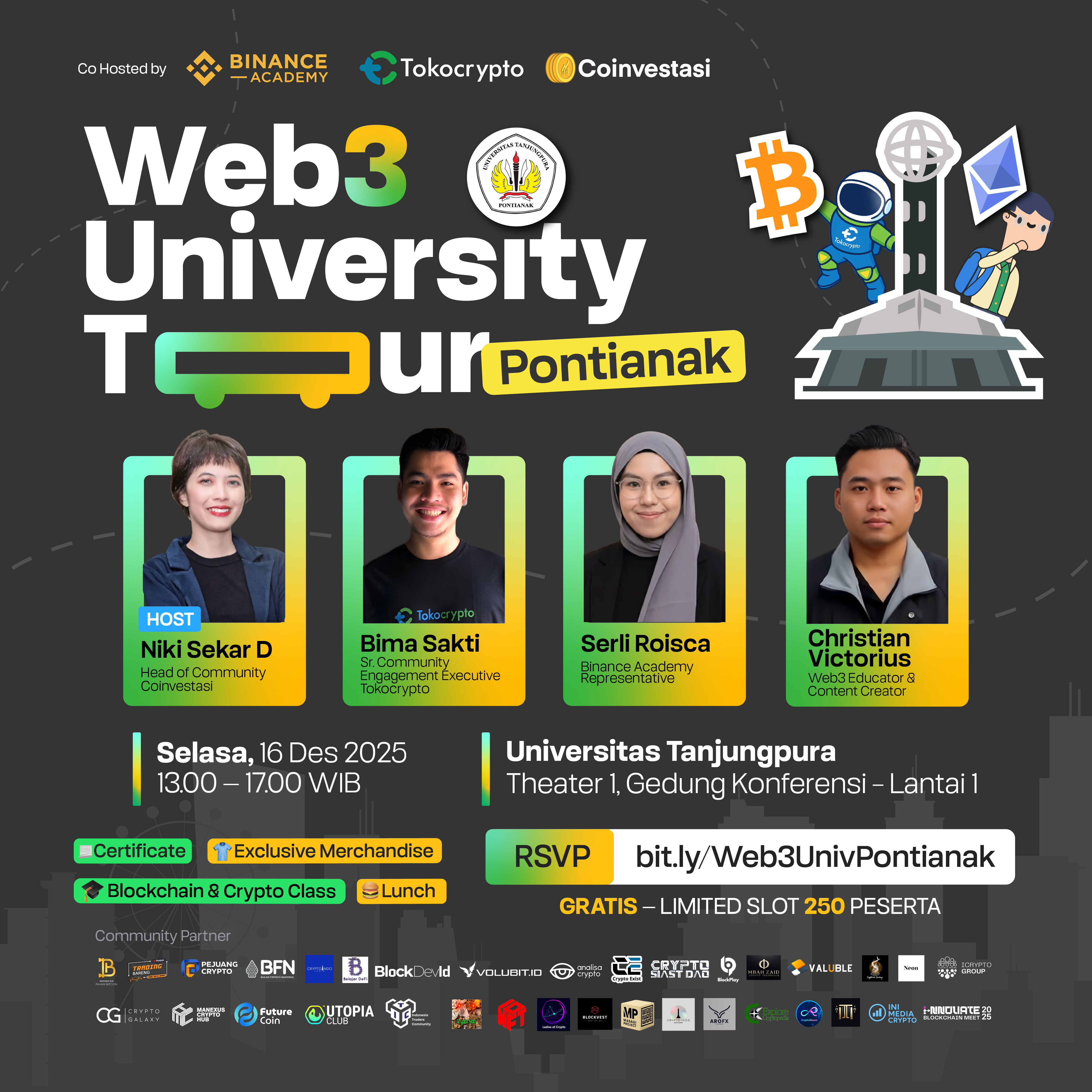 Web3 University Tour: PONTIANAK