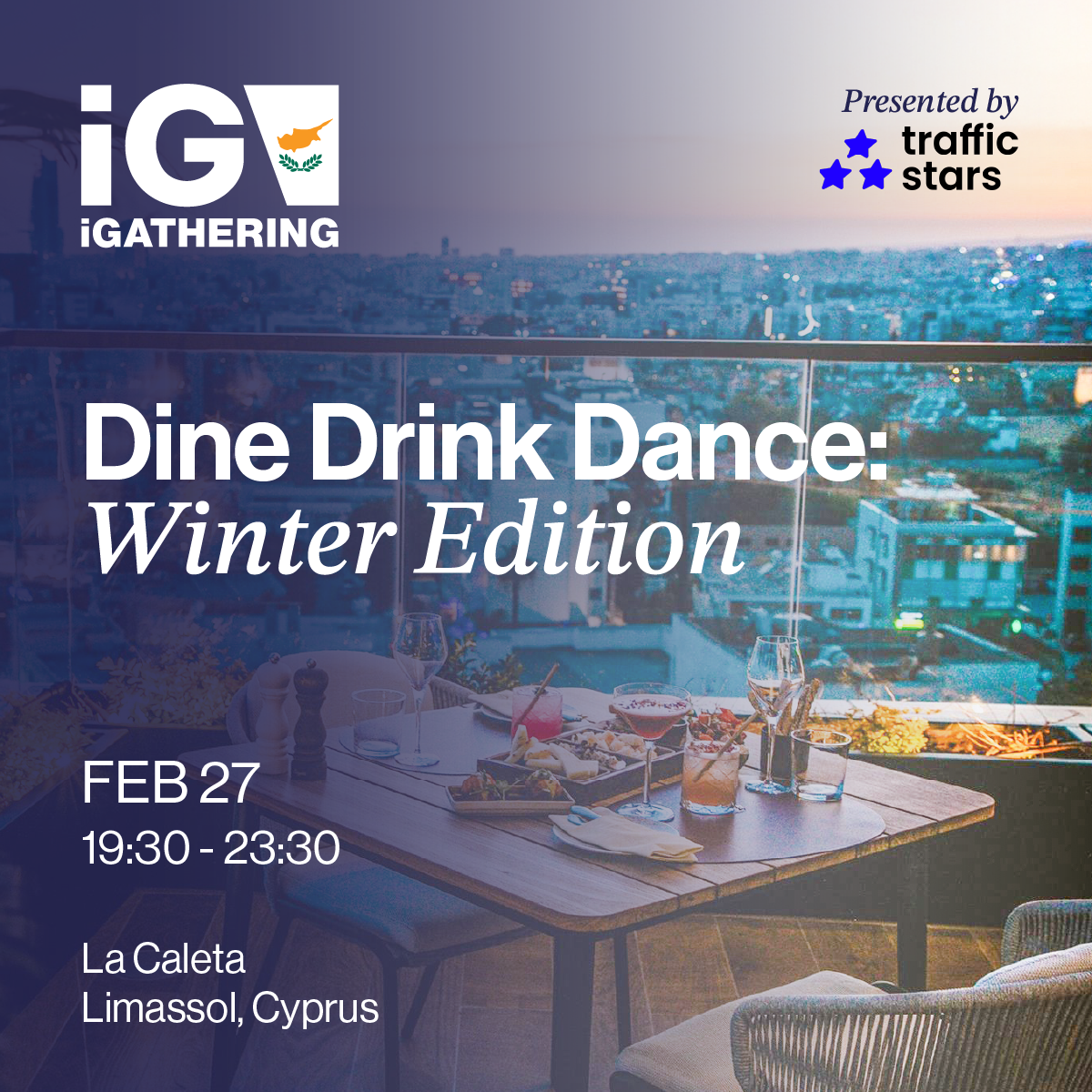 Dine Drink Dance: Winter Edition