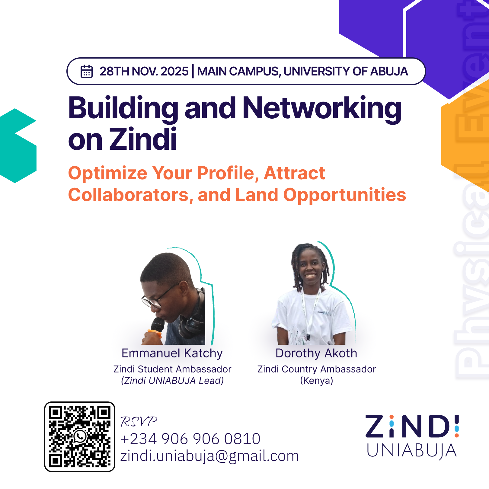 Zindi UNIABUJA #02: Building your Zindi Profile and Networking