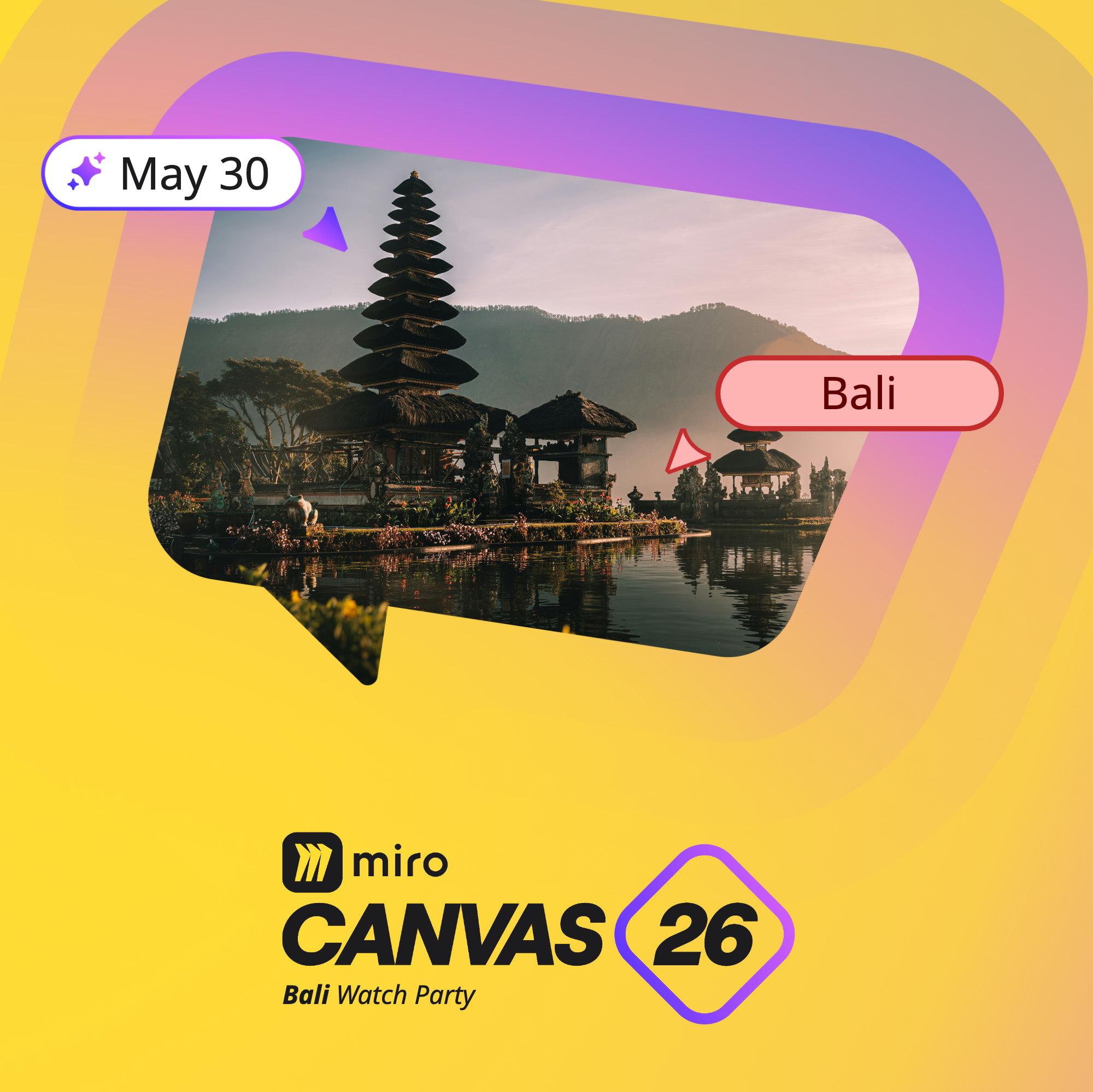 Official Canvas 26 Watch Party: Bali 🏝️