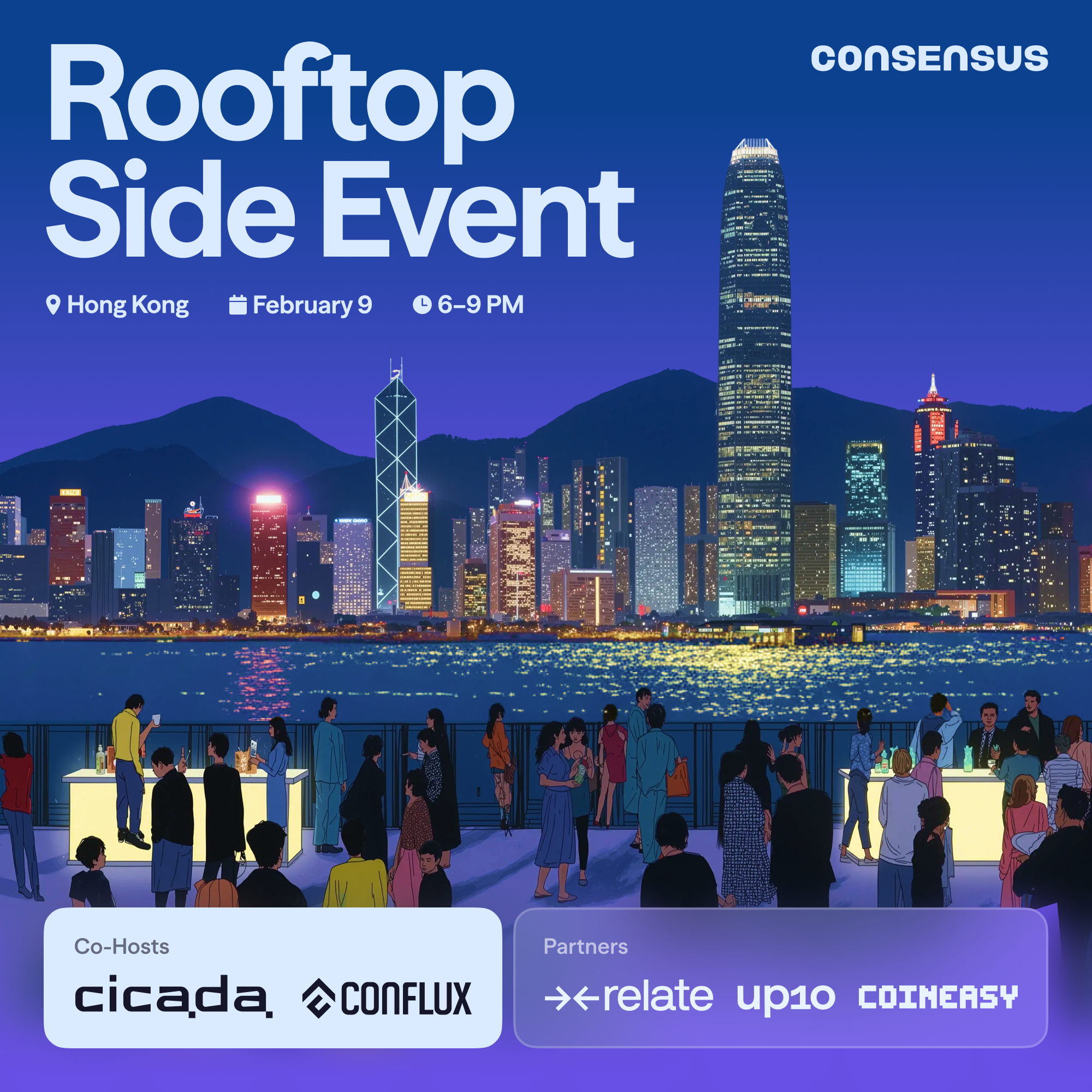 Crypto Nomads | Rooftop Networking: Consensus Edition