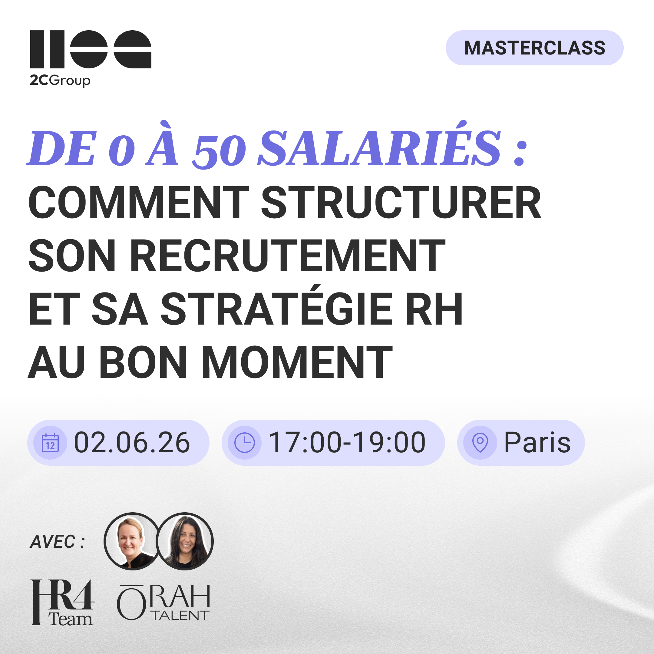 Cover art for #🍪🥤 De 0 à 50 salariés : comment structurer son recrutement et sa stratégie RH au bon moment — 23 Bd Poissonnière