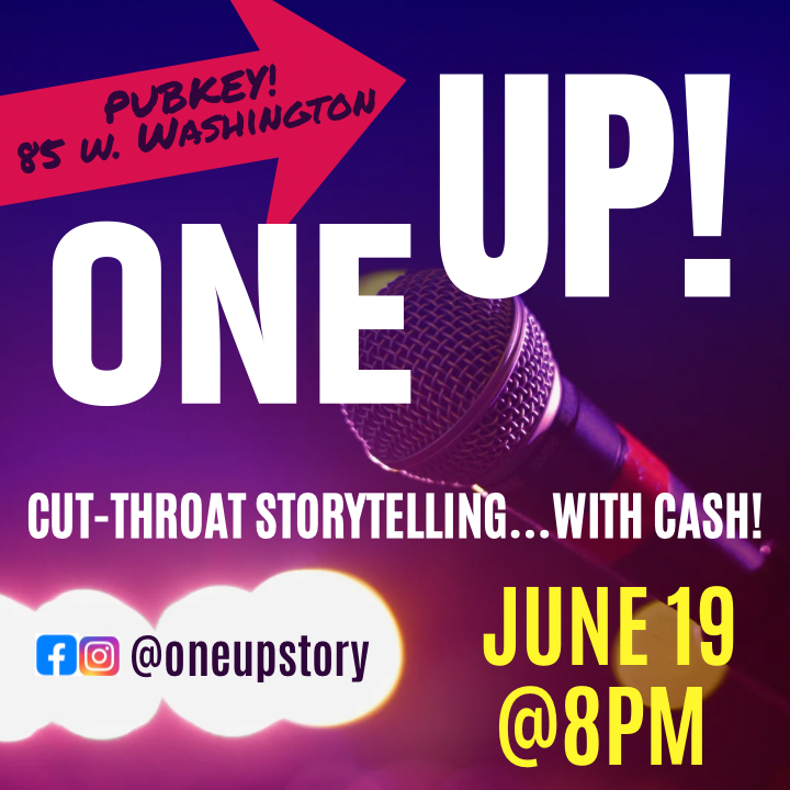 Cover art for #One UP! Cut-throat Storytelling...with CASH! — Pubkey