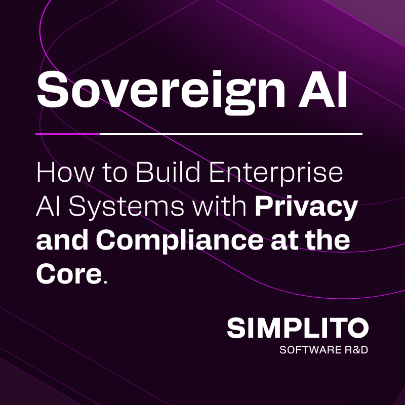 Sovereign AI: how to build Enterpise AI Systems with Privacy at the Core