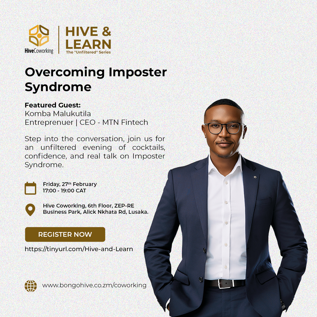 Hive & Learn: Overcoming Imposter Syndrome with Komba Malukutila