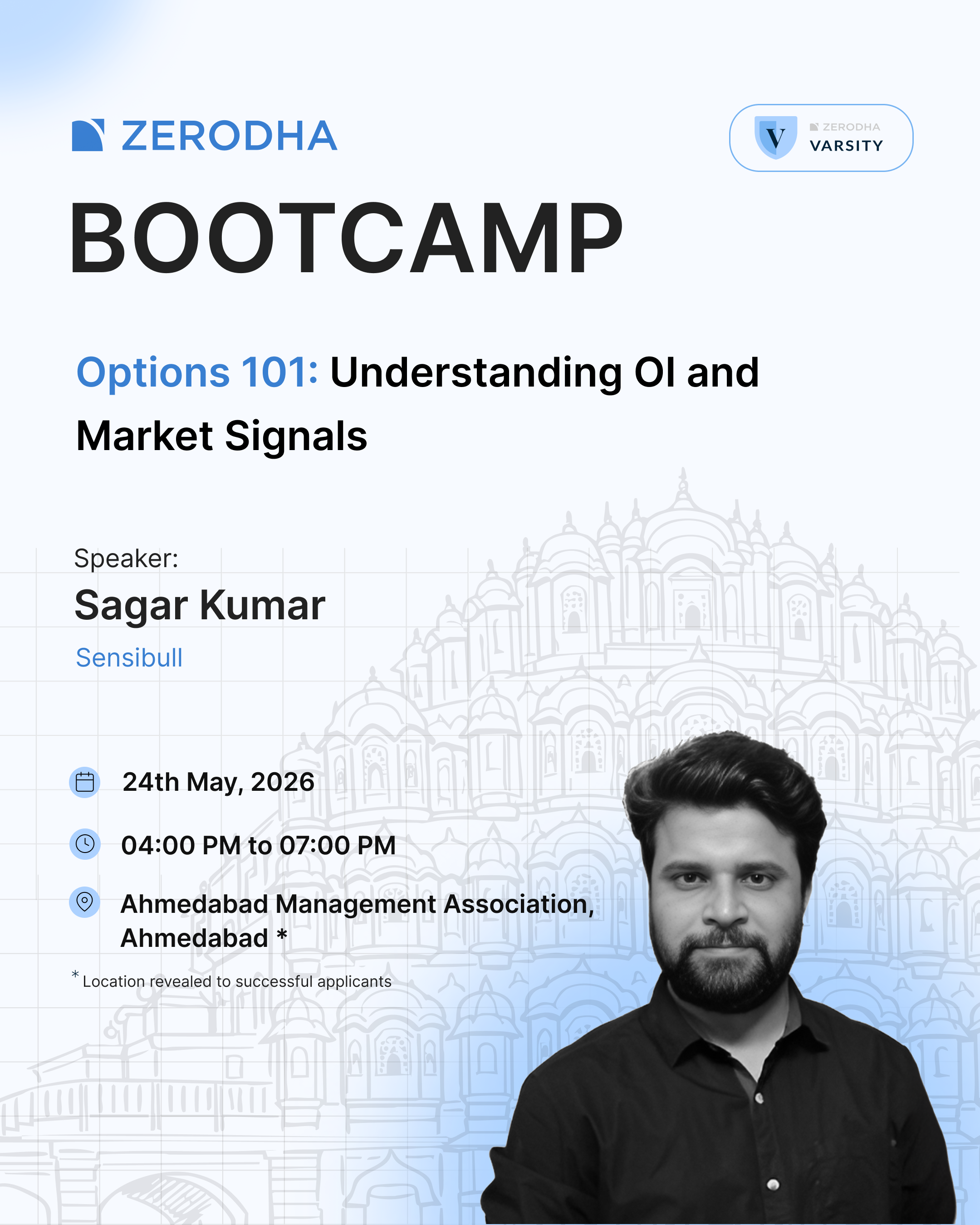 Zerodha Bootcamp - Ahmedabad Edition