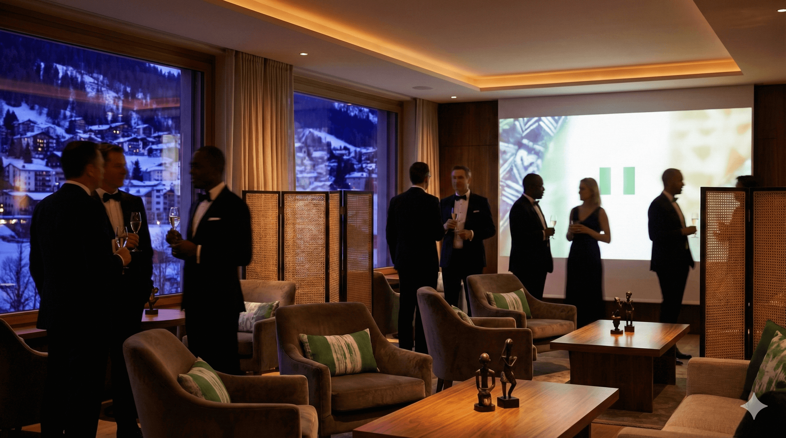 Day 4 - Nigeria House Davos 2026: Evening Networking Mixer