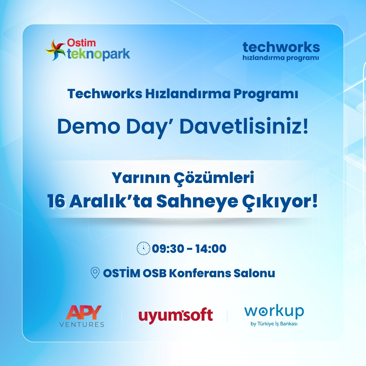 Techworks Hızlandırma Programı Demo Day