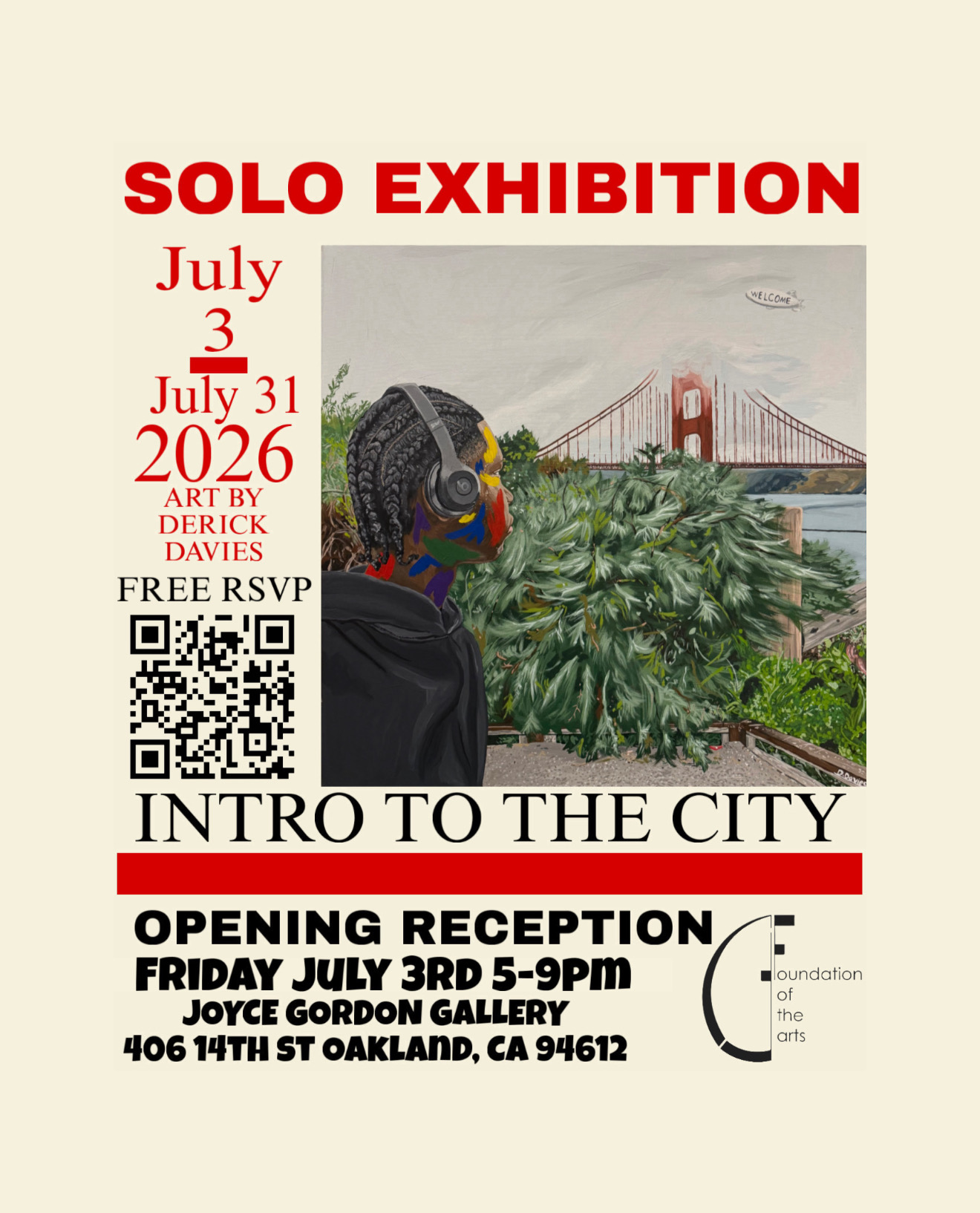 Cover art for #Intro To The City Opening Reception — Joyce Gordon Foundation
