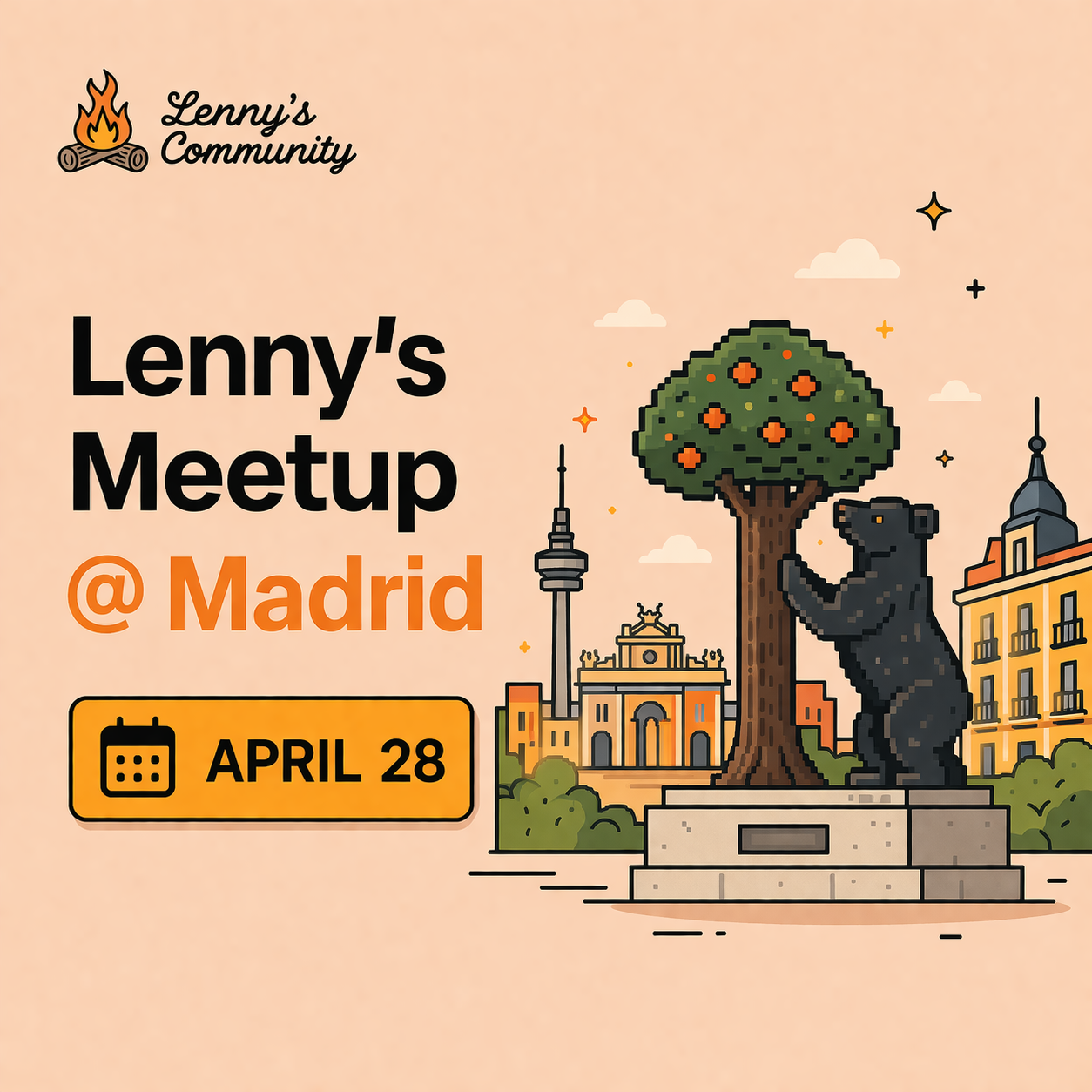 Lenny’s Newsletter Meetup in Madrid (with free drinks courtesy of Clerk)