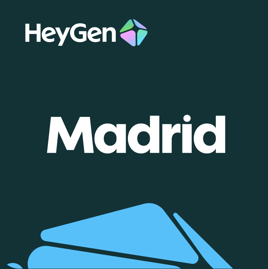 HeyGen Madrid Meetup: The future of AI Video