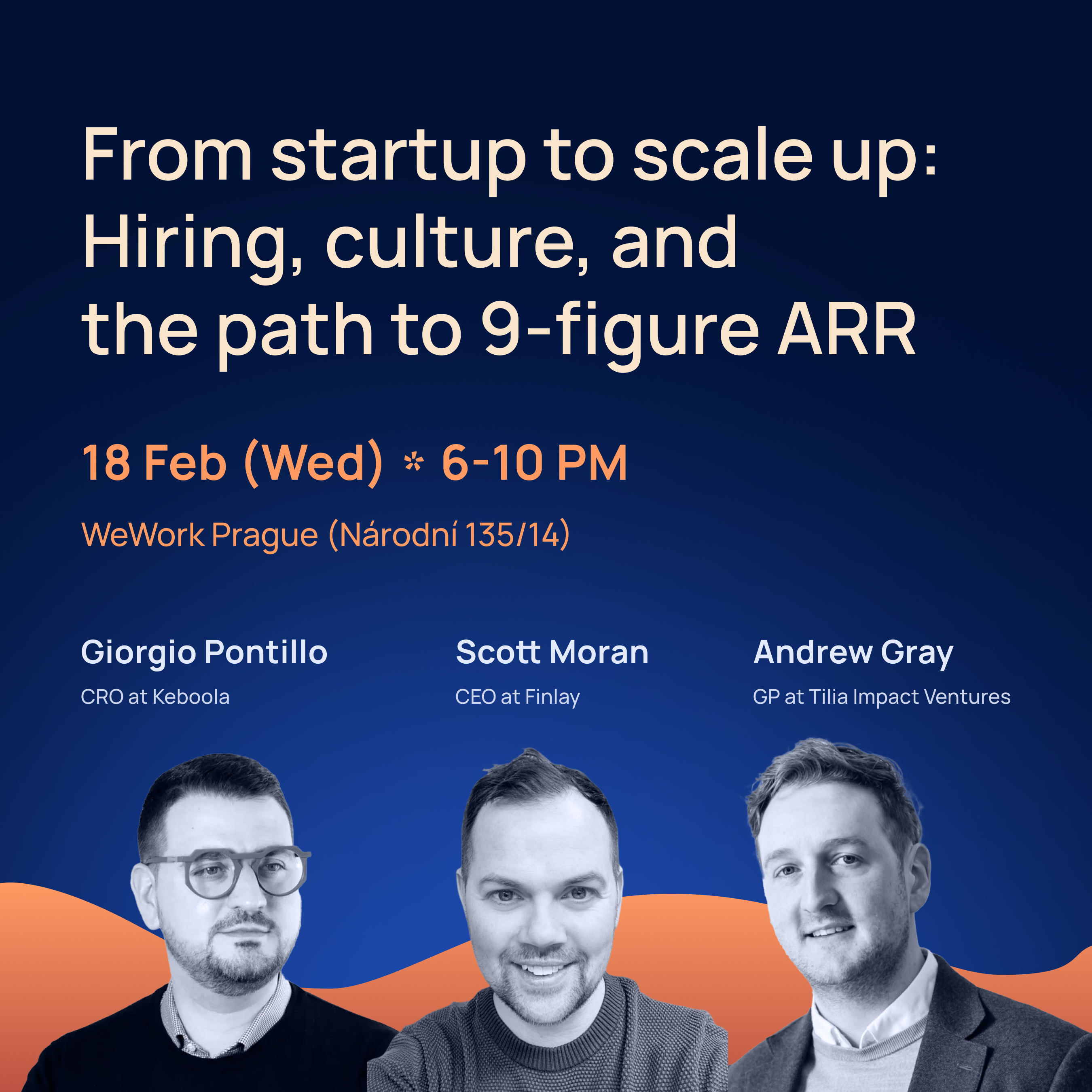 Impact Night — From startup to scale up: Hiring, culture, and the path to 9-figure ARR
