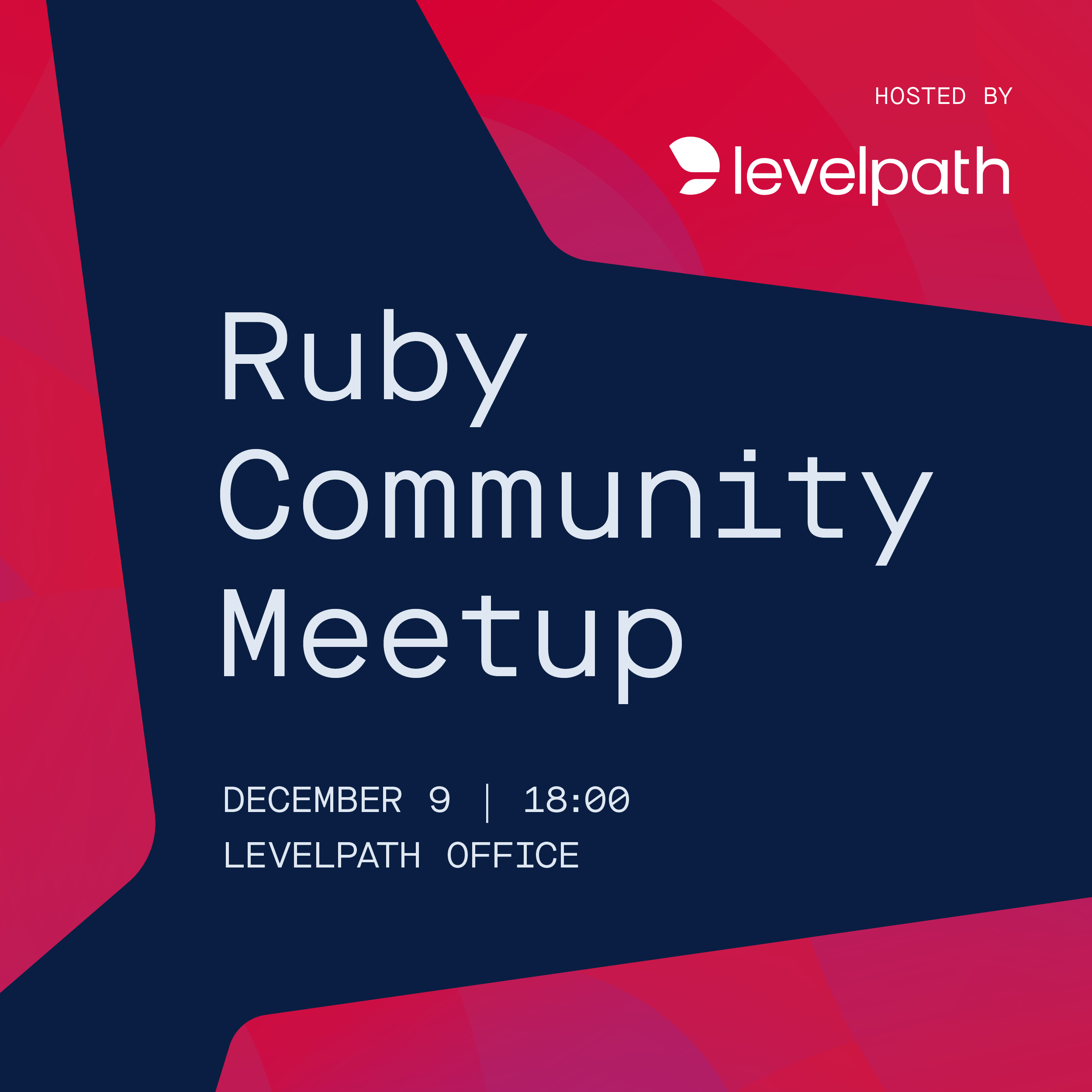 Latvian Ruby community December 2025 meetup