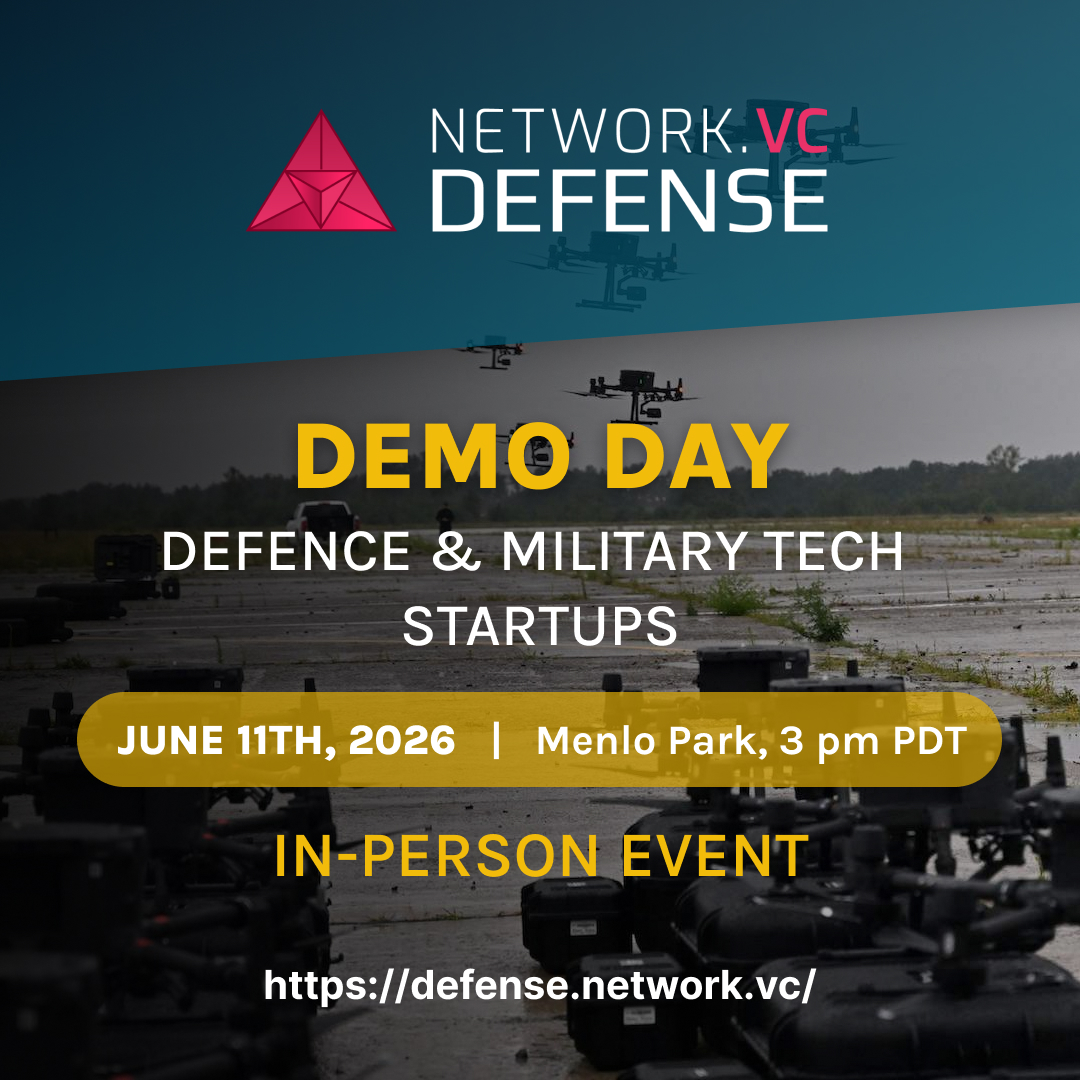 Cover art for #Network VC Defense Demo Day | Menlo Park (In-Person event) — Menlo Park, CA