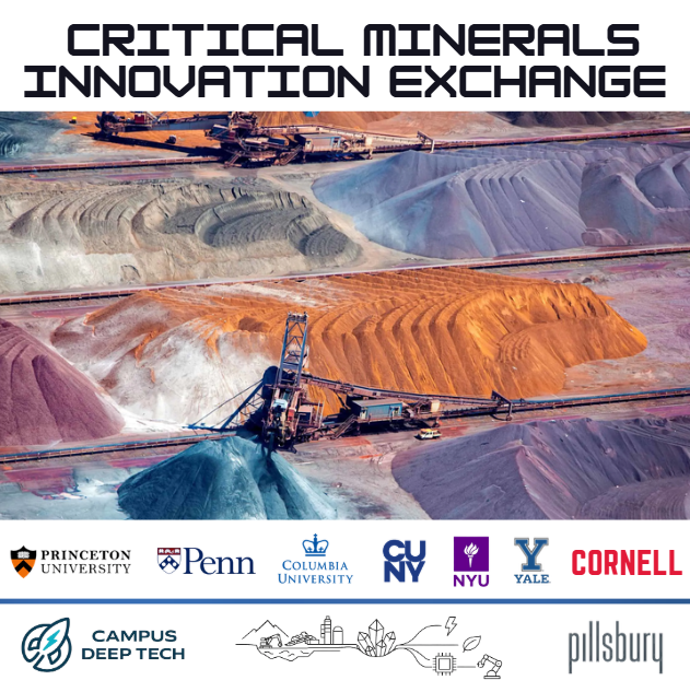 Cover art for #Critical Minerals Innovation Exchange — Midtown Manhattan